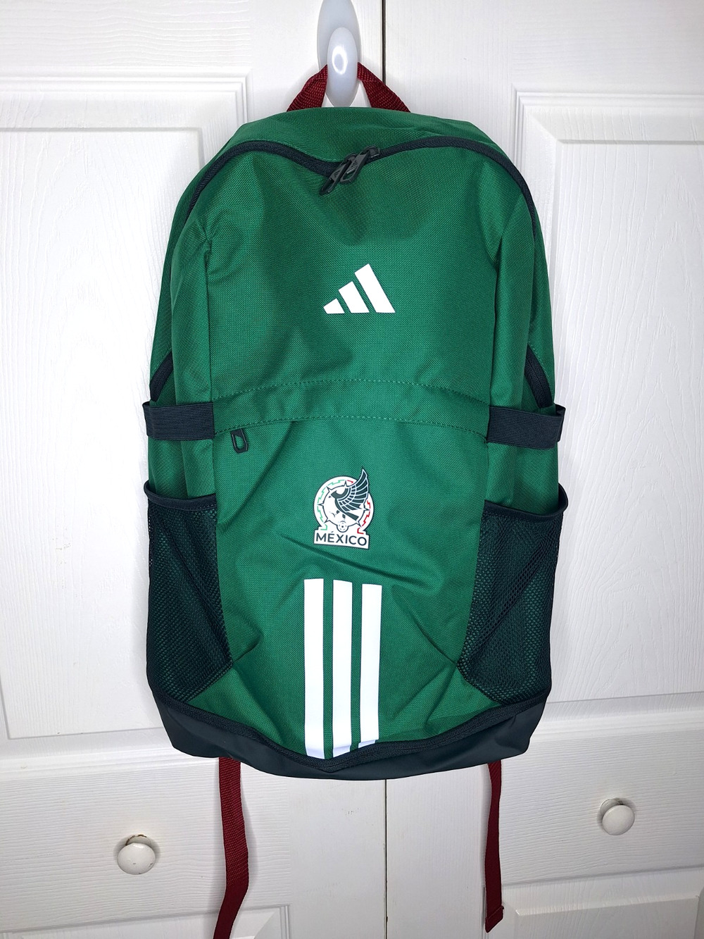 Adidas Mexico National Team 2026 Soccer Backpack KD1769 Fubot El Tri World Cup